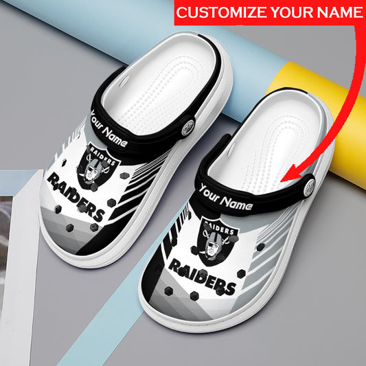Las Vegas Raiders Personalized Limited Clog BG82