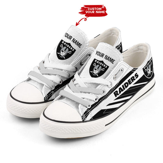 Las Vegas Raiders Personalized New Low Top BG15