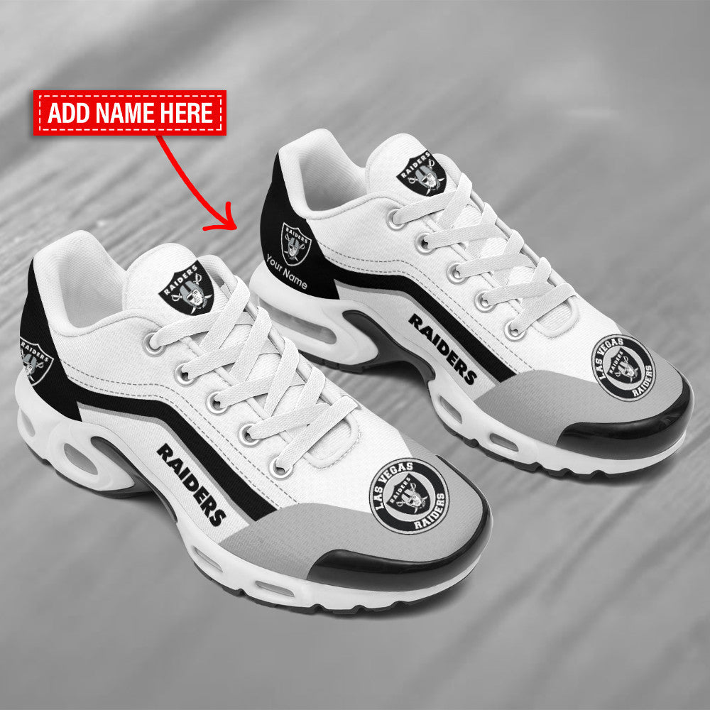 Las Vegas Raiders Personalized Plus T-N Youth Sneakers BG128