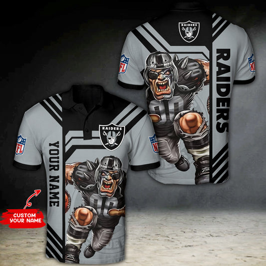 Las Vegas Raiders Personalized Polo T-shirt BG20