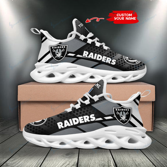Las Vegas Raiders Personalized Running Sneakers SPD204