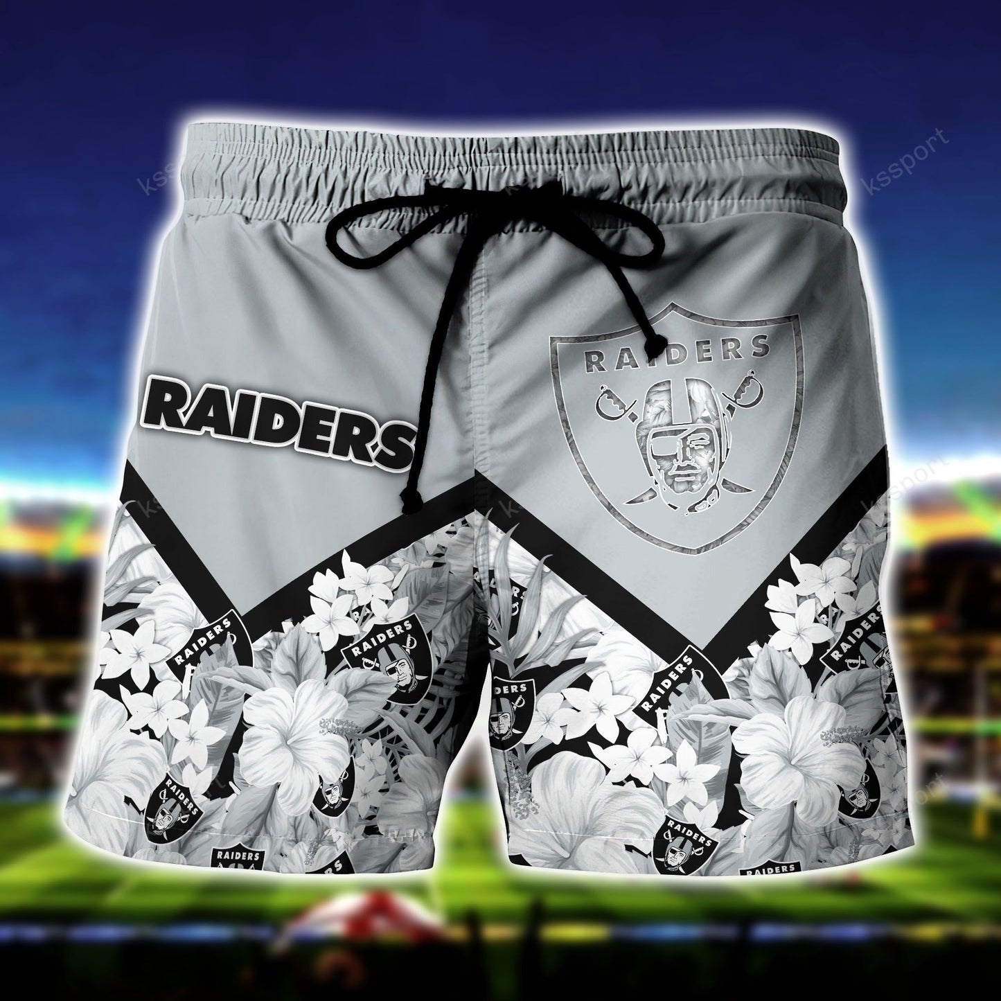 Las Vegas Raiders Personalized Shirt and Shorts BG285