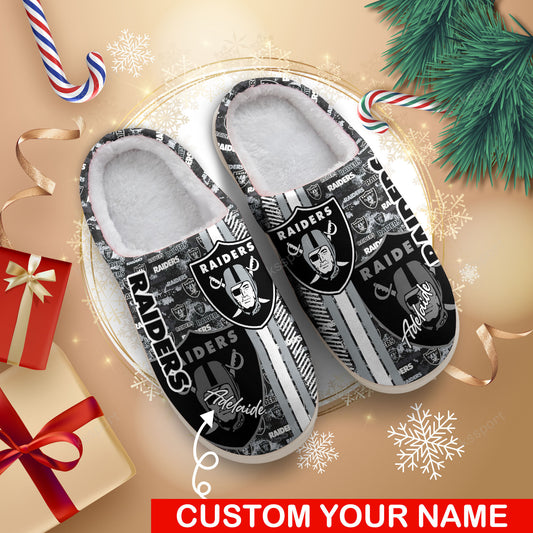 Las Vegas Raiders Personalized Slipper BG81