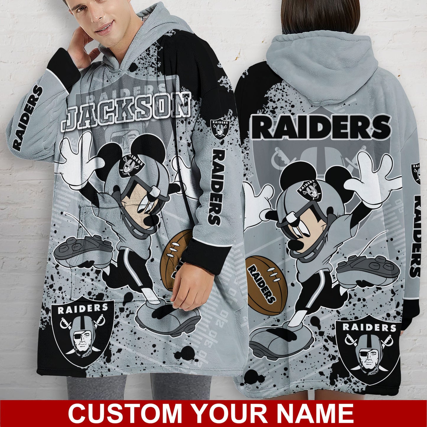 Las Vegas Raiders Personalized Snug Hoodie BG35