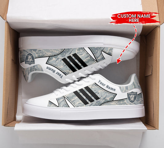 Las Vegas Raiders Personalized SS Custom Sneakers BG291