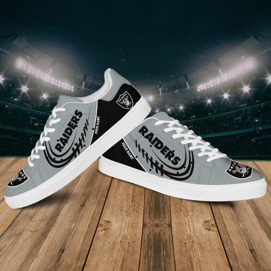 Las Vegas Raiders Personalized SS Custom Sneakers BG308