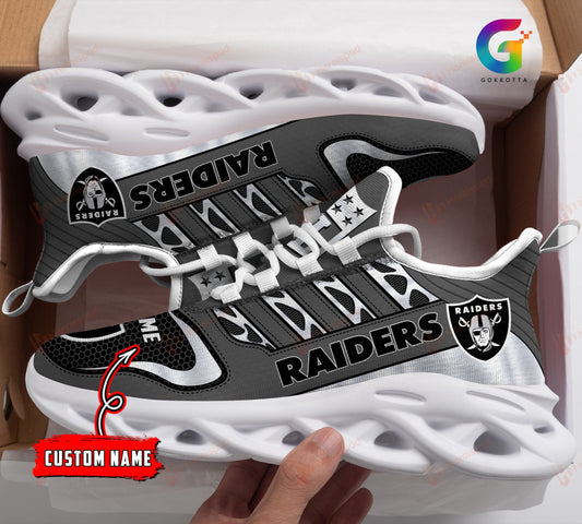 Las Vegas Raiders Personalized Yezy Running Sneakers 230