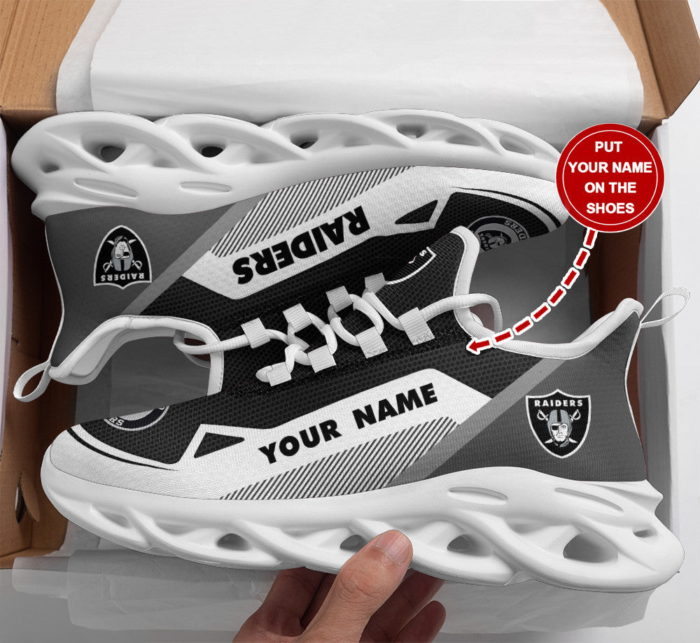 Las Vegas Raiders Personalized Yezy Running Sneakers 236