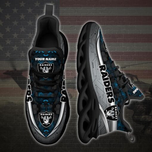Las Vegas Raiders Personalized Yezy Running Sneakers 76
