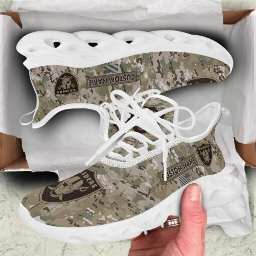 Las Vegas Raiders Personalized Yezy Running Sneakers 919