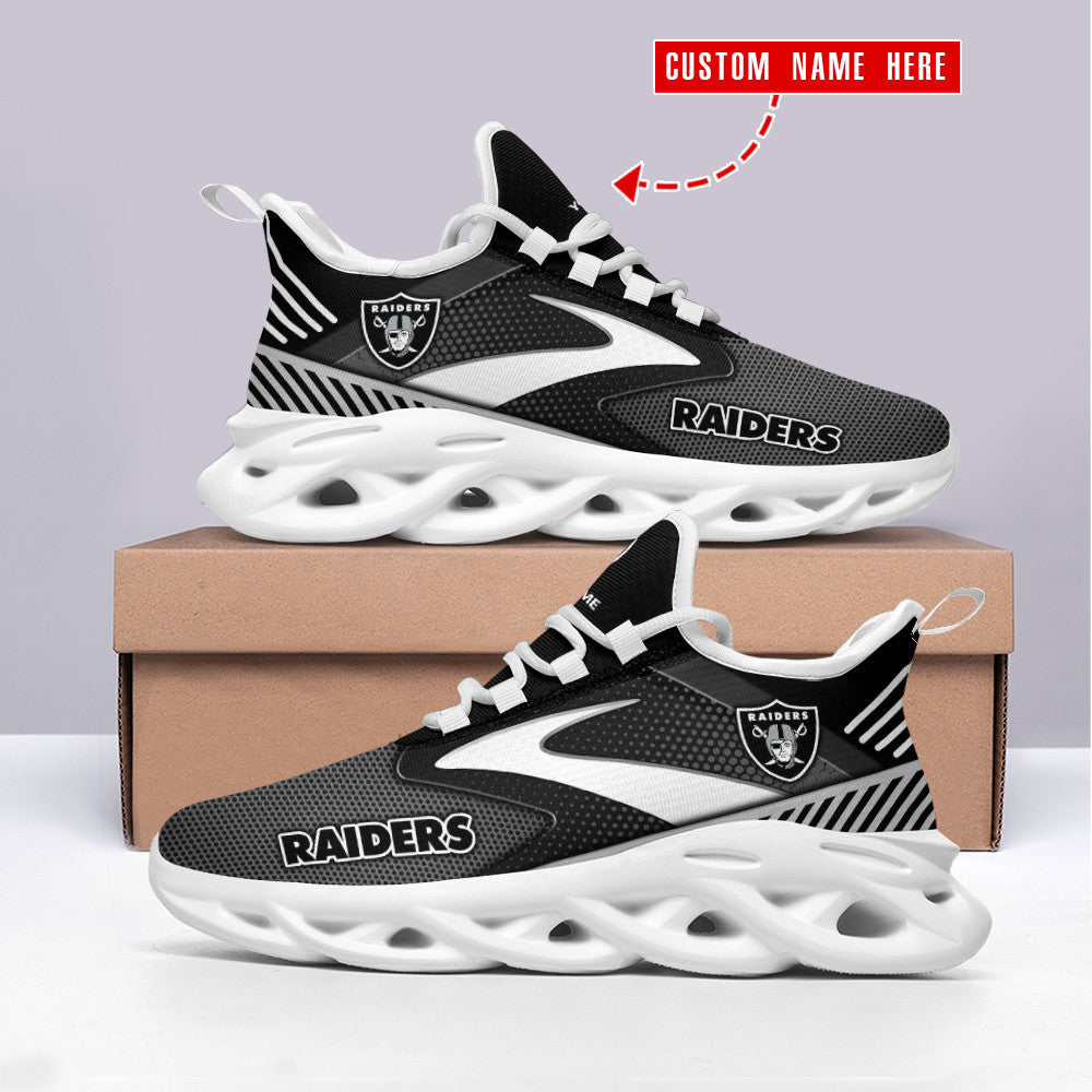 Las Vegas Raiders Personalized Yezy Running Sneakers BB101