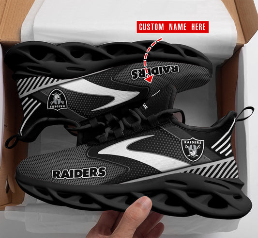 Las Vegas Raiders Personalized Yezy Running Sneakers BB101