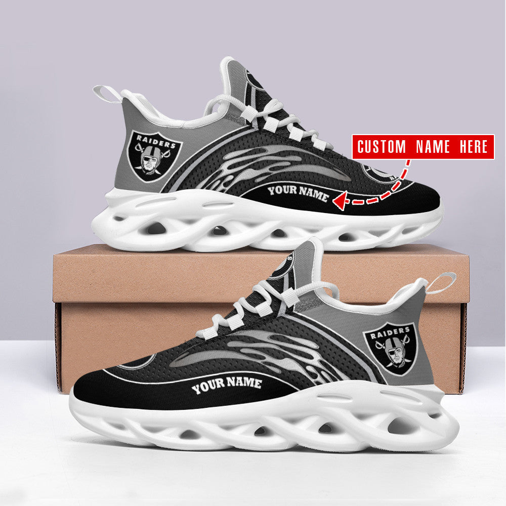 Las Vegas Raiders Personalized Yezy Running Sneakers BB142
