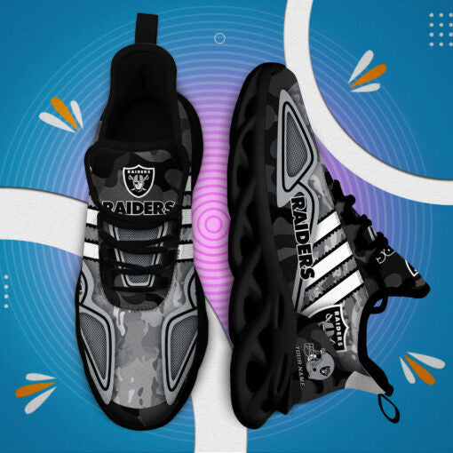 Las Vegas Raiders Personalized Yezy Running Sneakers BB254