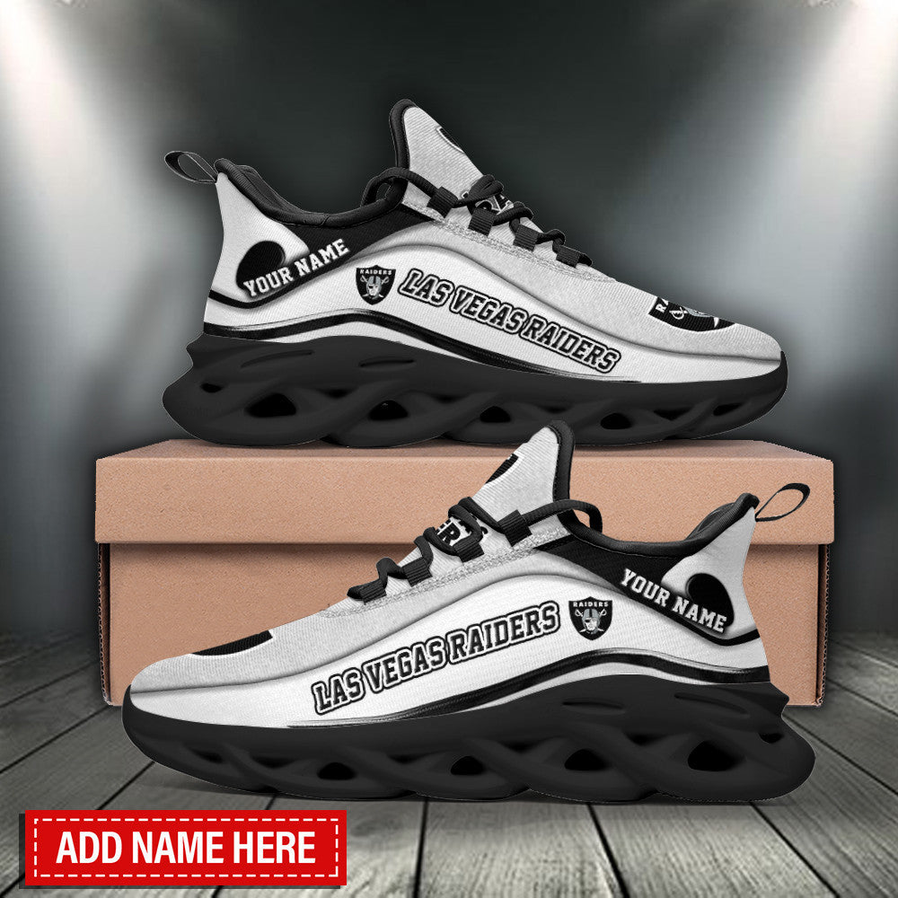Las Vegas Raiders Personalized Yezy Running Sneakers BB476