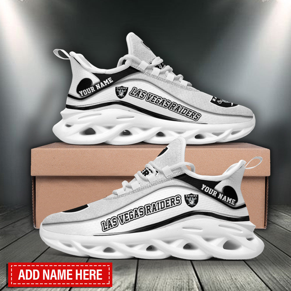 Las Vegas Raiders Personalized Yezy Running Sneakers BB476