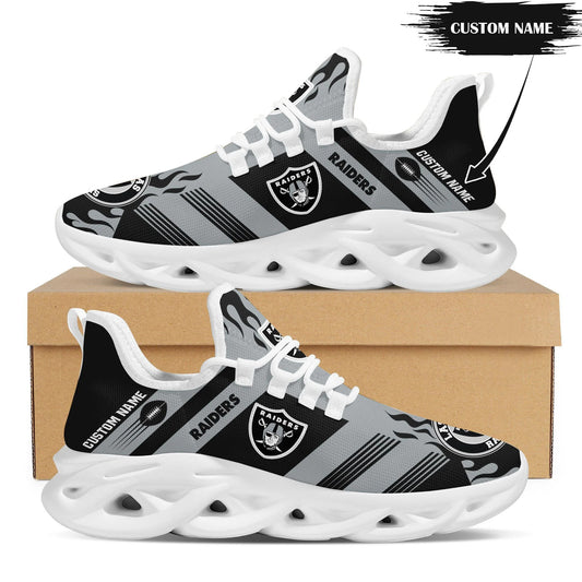 Las Vegas Raiders Personalized Yezy Running Sneakers BB568