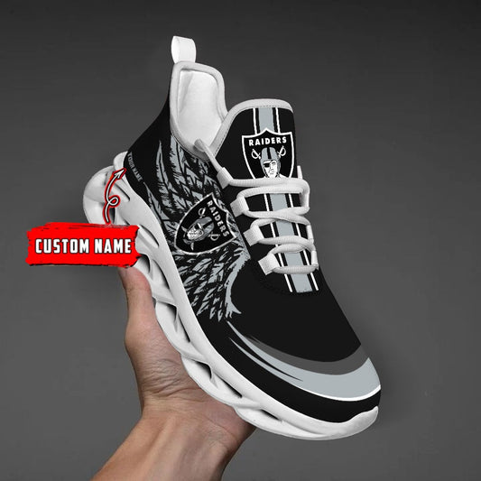Las Vegas Raiders Personalized Yezy Running Sneakers BB676