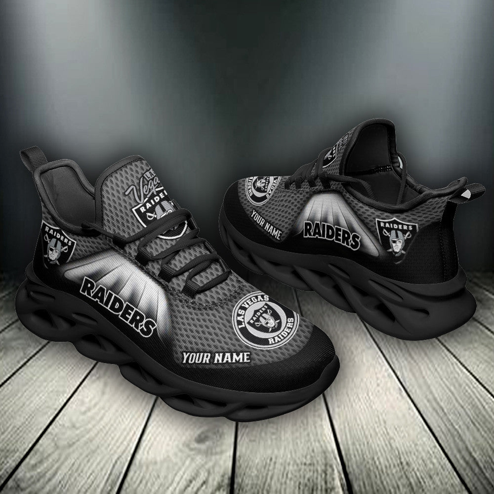 Las Vegas Raiders Personalized Yezy Running Sneakers BB704