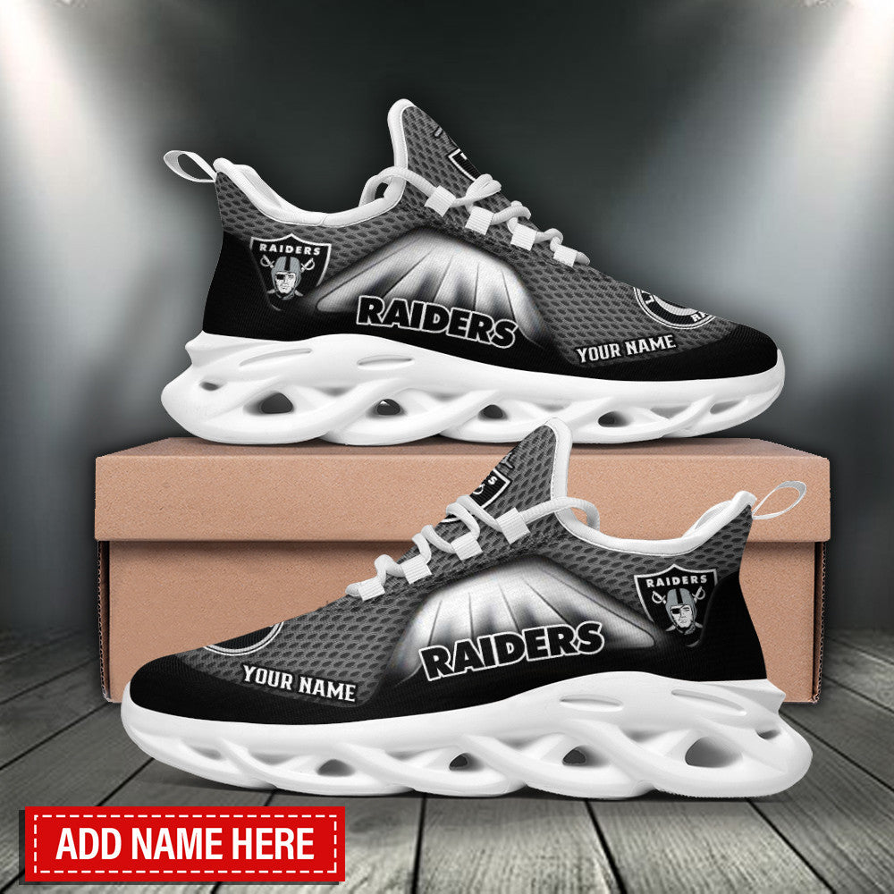 Las Vegas Raiders Personalized Yezy Running Sneakers BB704