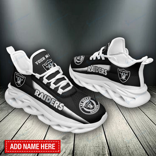 Las Vegas Raiders Personalized Yezy Running Sneakers BB802