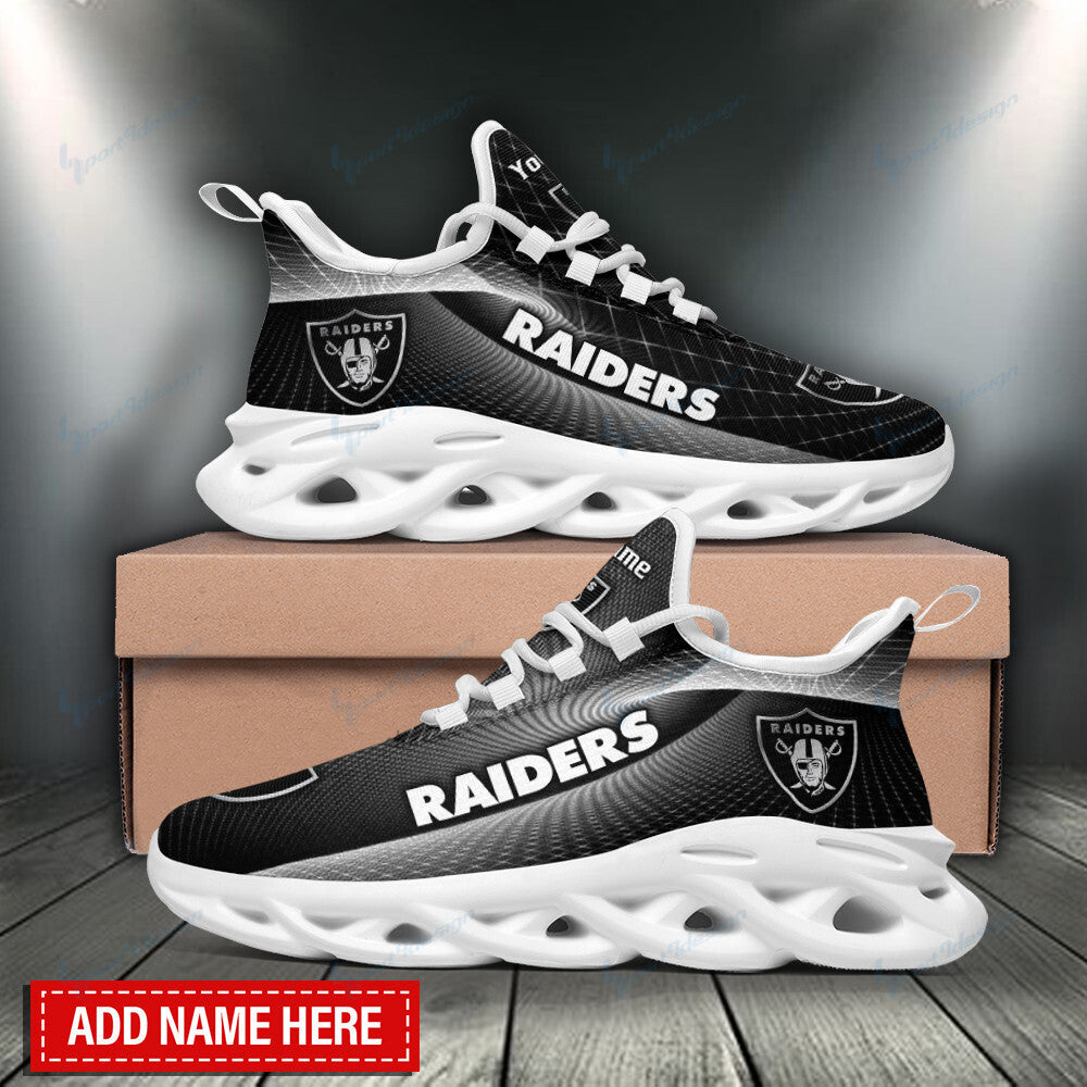 Las Vegas Raiders Personalized Yezy Running Sneakers BB852