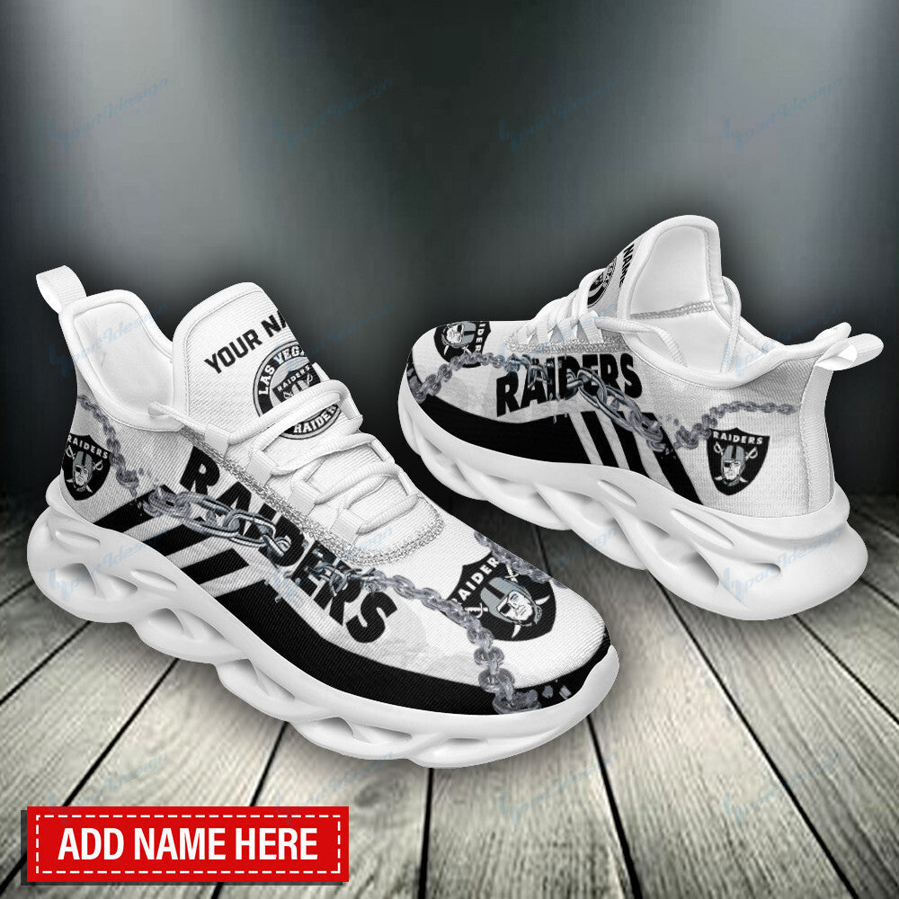 Las Vegas Raiders Personalized Yezy Running Sneakers BB863