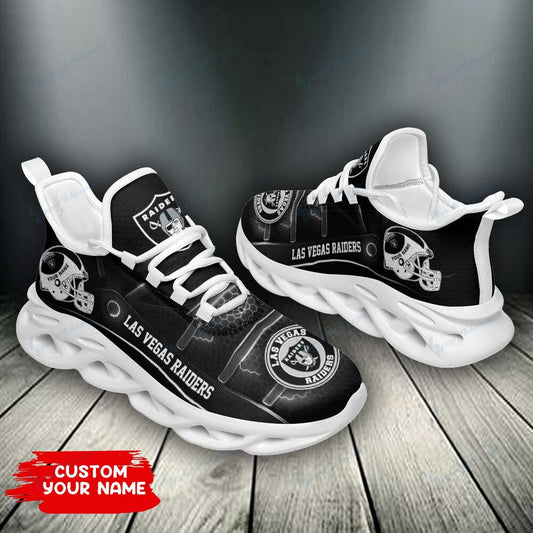 Las Vegas Raiders Personalized Yezy Running Sneakers BB934