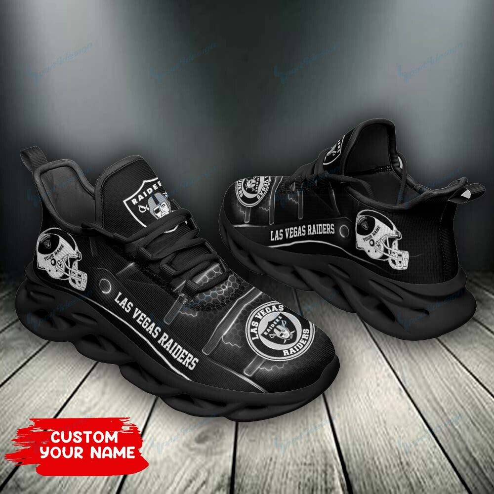 Las Vegas Raiders Personalized Yezy Running Sneakers BB934