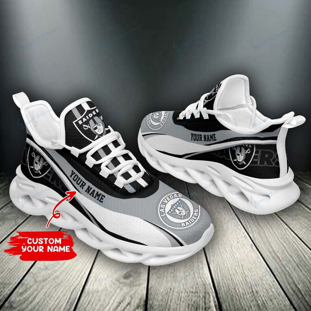 Las Vegas Raiders Personalized Yezy Running Sneakers BB936