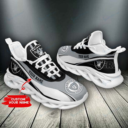 Las Vegas Raiders Personalized Yezy Running Sneakers BB936