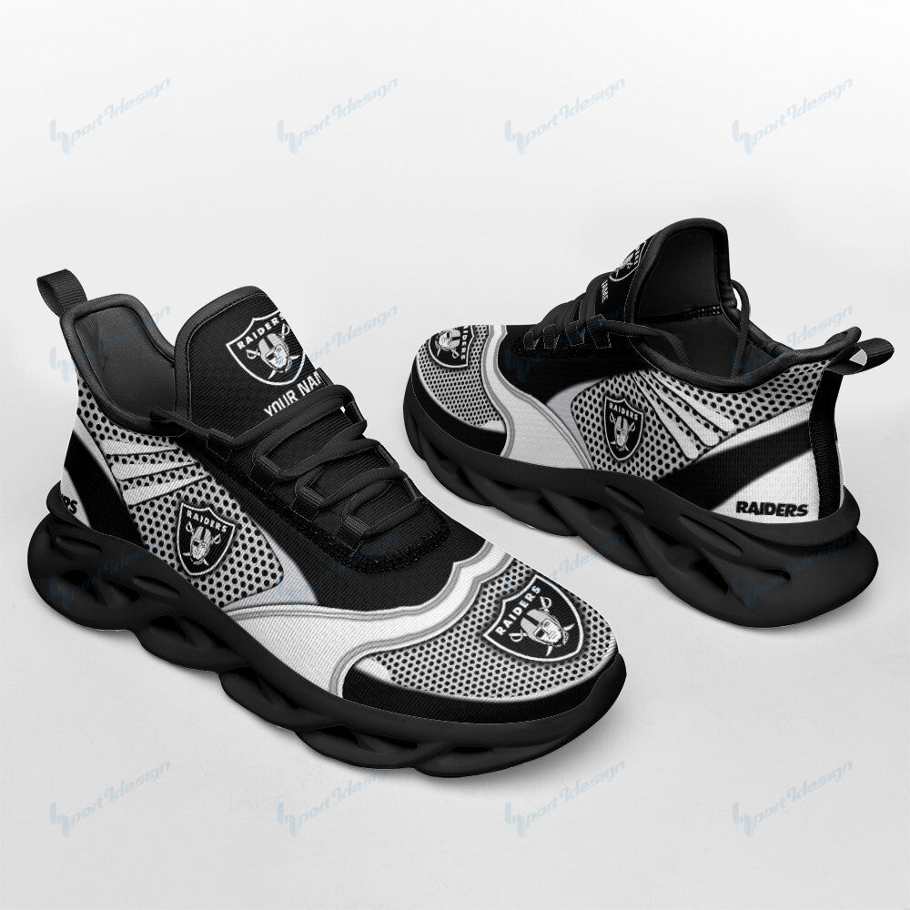 Las Vegas Raiders Personalized Yezy Running Sneakers BB946