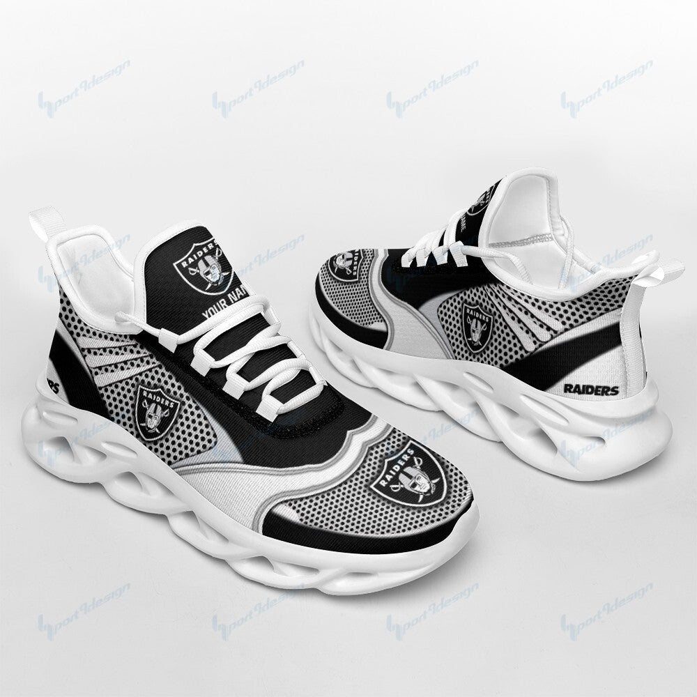 Las Vegas Raiders Personalized Yezy Running Sneakers BB946