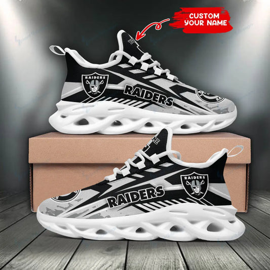 Las Vegas Raiders Personalized Yezy Running Sneakers BB984