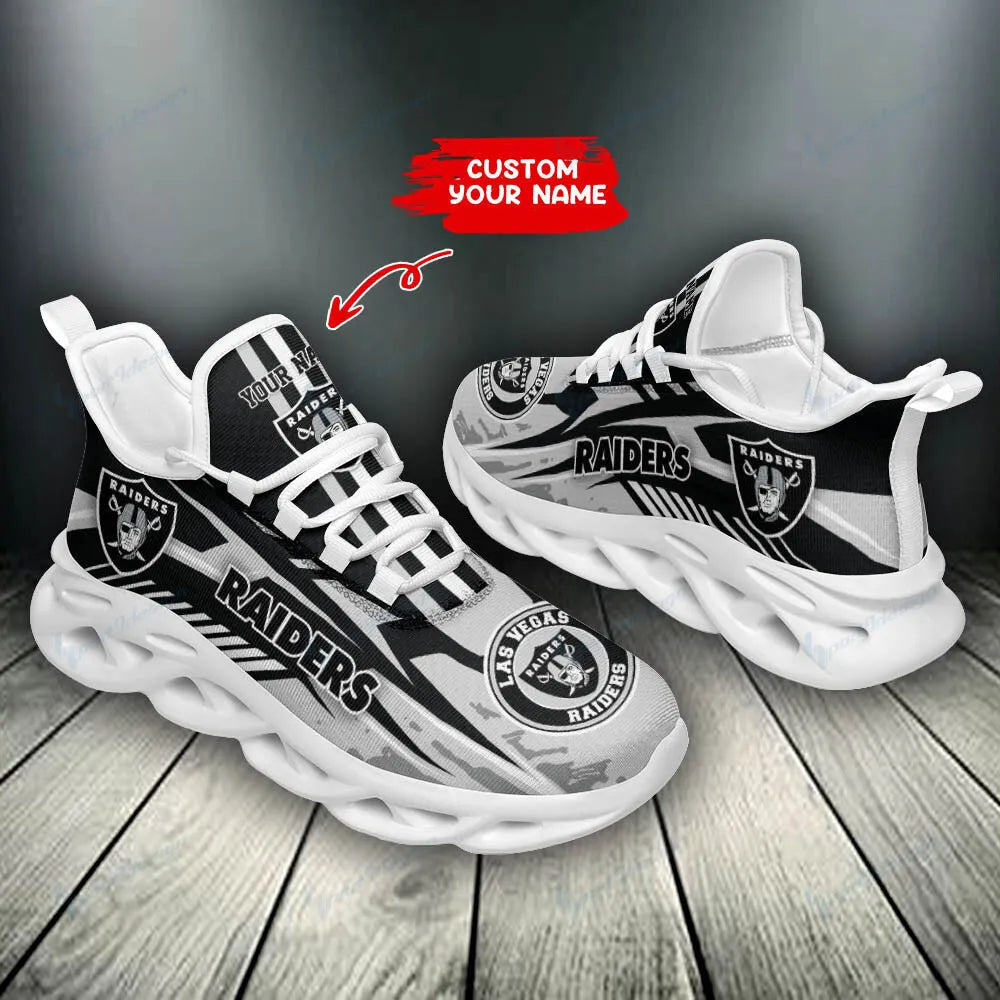 Las Vegas Raiders Personalized Yezy Running Sneakers BB984