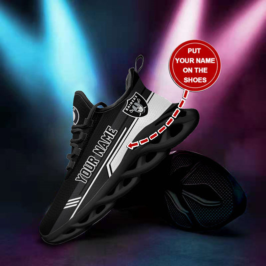 Las Vegas Raiders Personalized Yezy Running Sneakers BG118