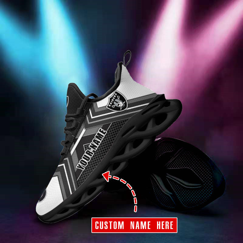 Las Vegas Raiders Personalized Yezy Running Sneakers BG204