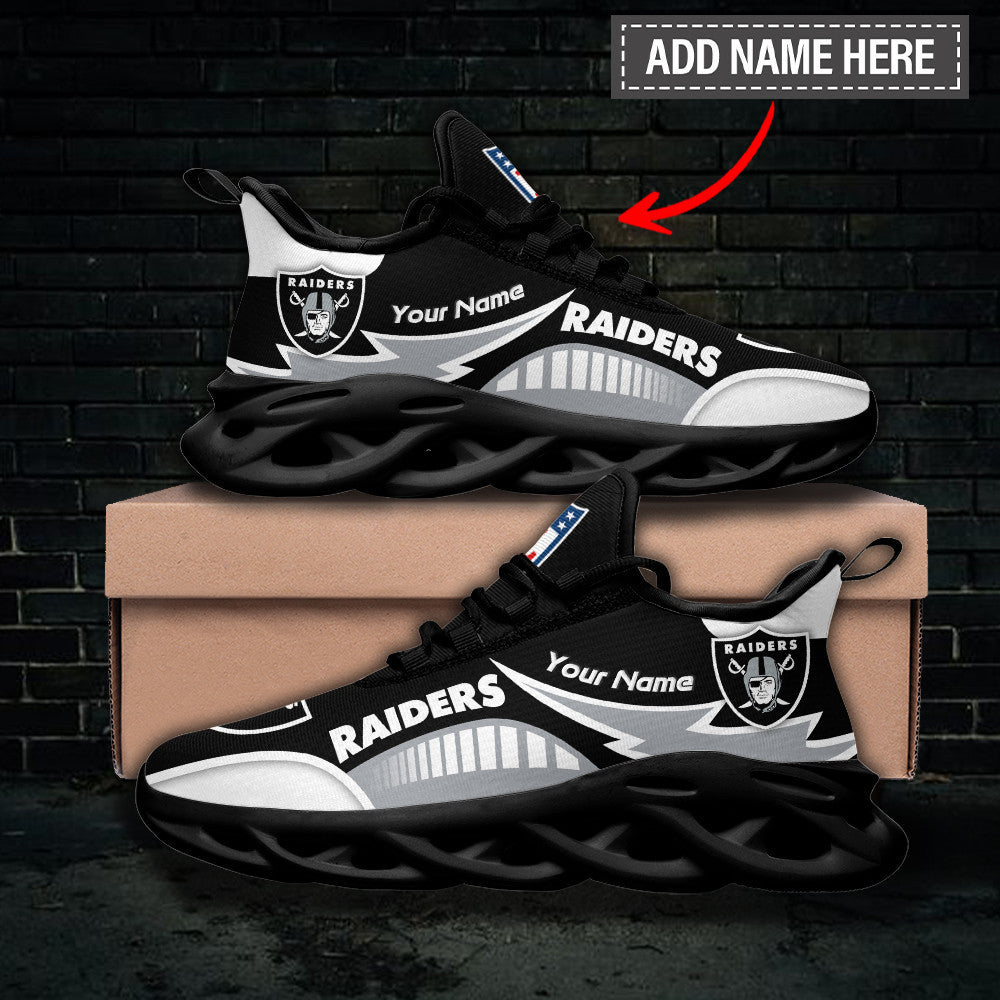 Las Vegas Raiders Personalized Yezy Running Sneakers BG243