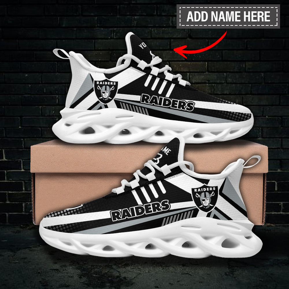 Las Vegas Raiders Personalized Yezy Running Sneakers BG263