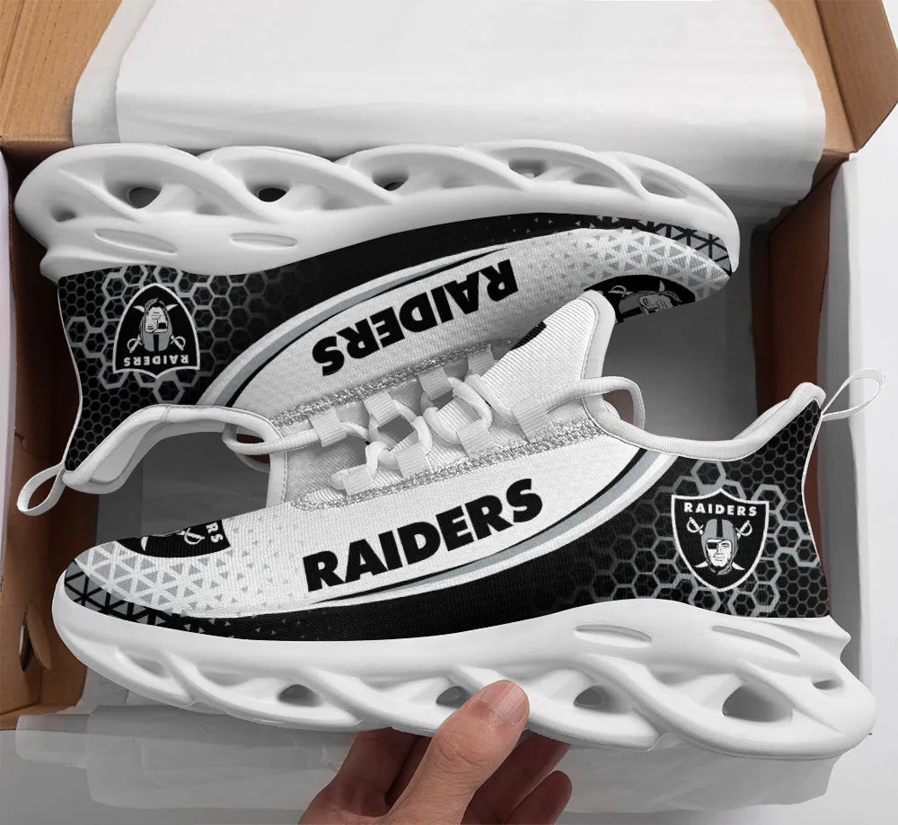 Las Vegas Raiders Personalized Yezy Running Sneakers BG290