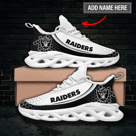 Las Vegas Raiders Personalized Yezy Running Sneakers BG290