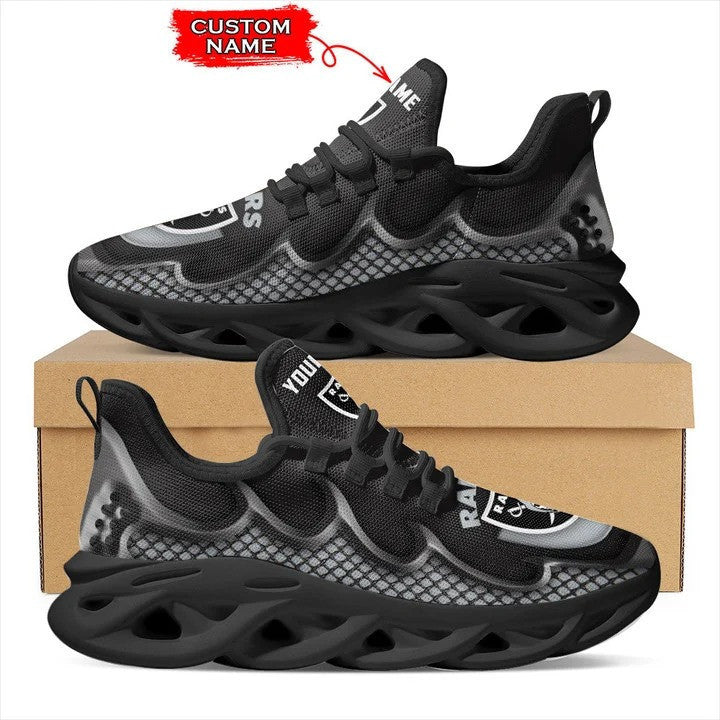 Las Vegas Raiders Personalized Yezy Running Sneakers BG422