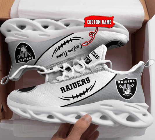 Las Vegas Raiders Personalized Yezy Running Sneakers BG63