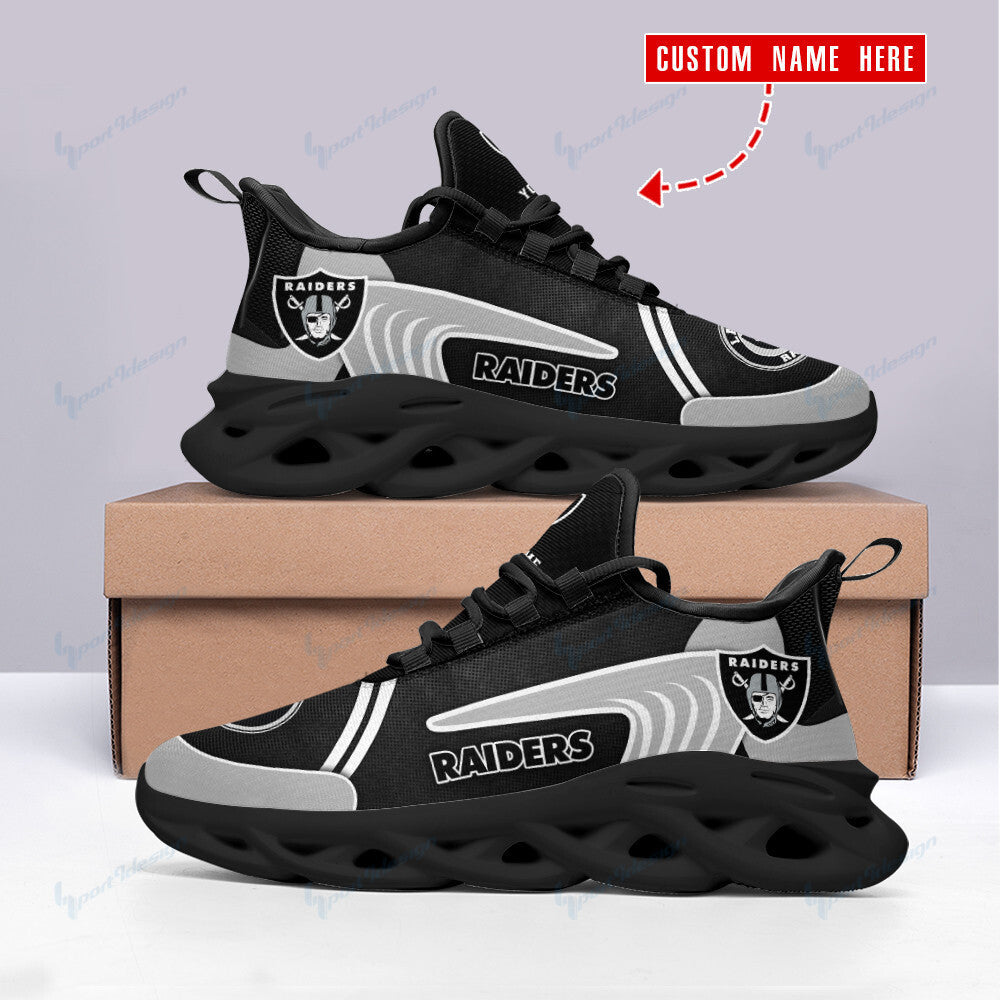 Las Vegas Raiders Personalized Yezy Running Sneakers SPD120