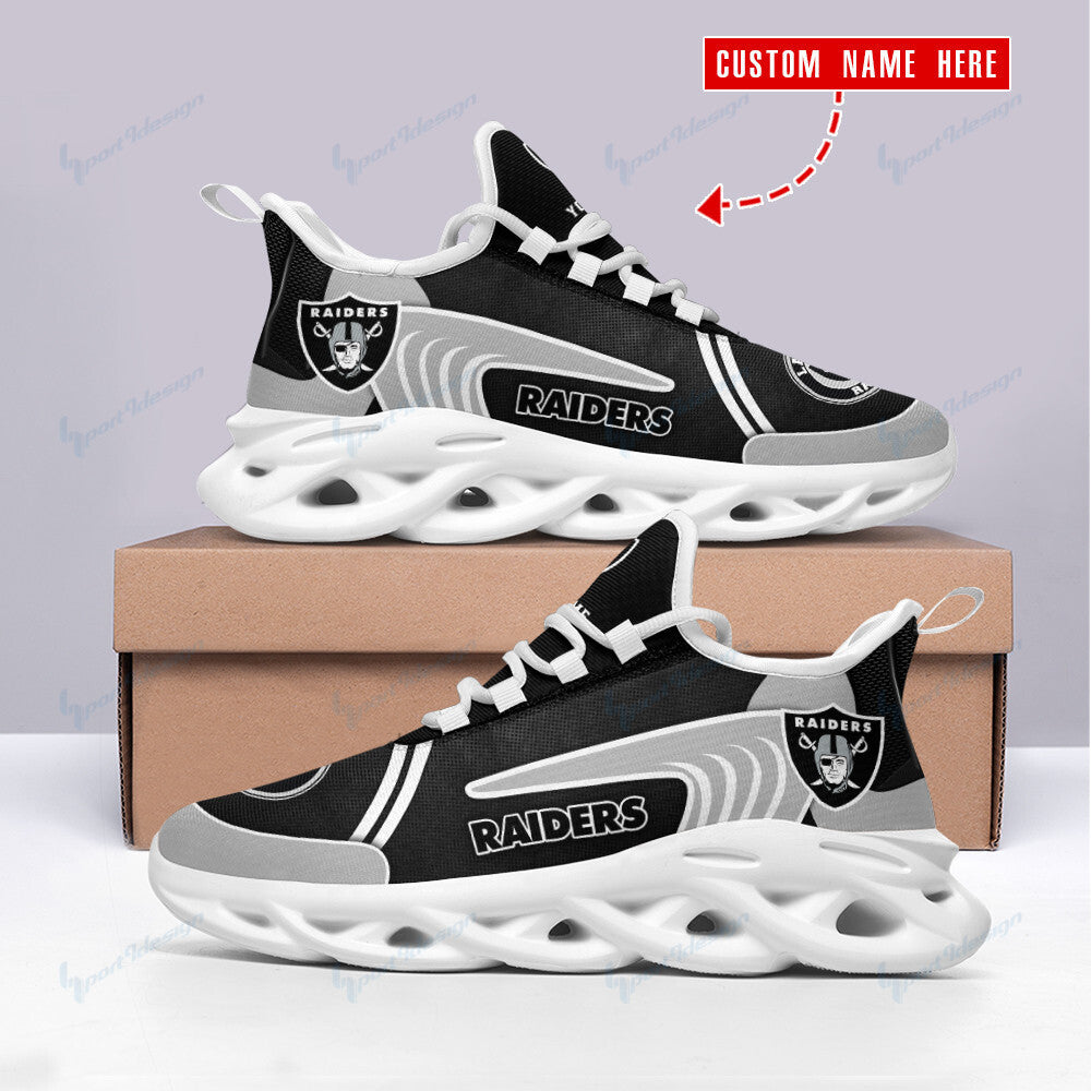 Las Vegas Raiders Personalized Yezy Running Sneakers SPD120