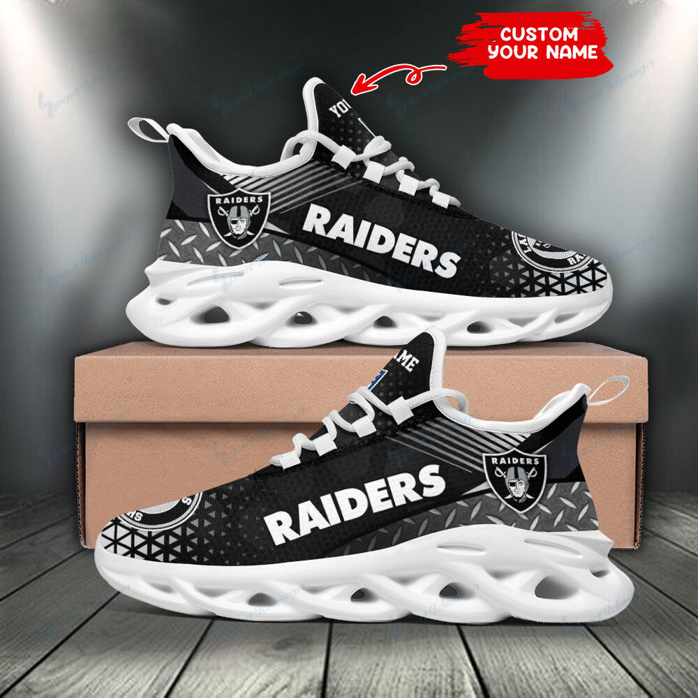 Las Vegas Raiders Personalized Yezy Running Sneakers SPD211