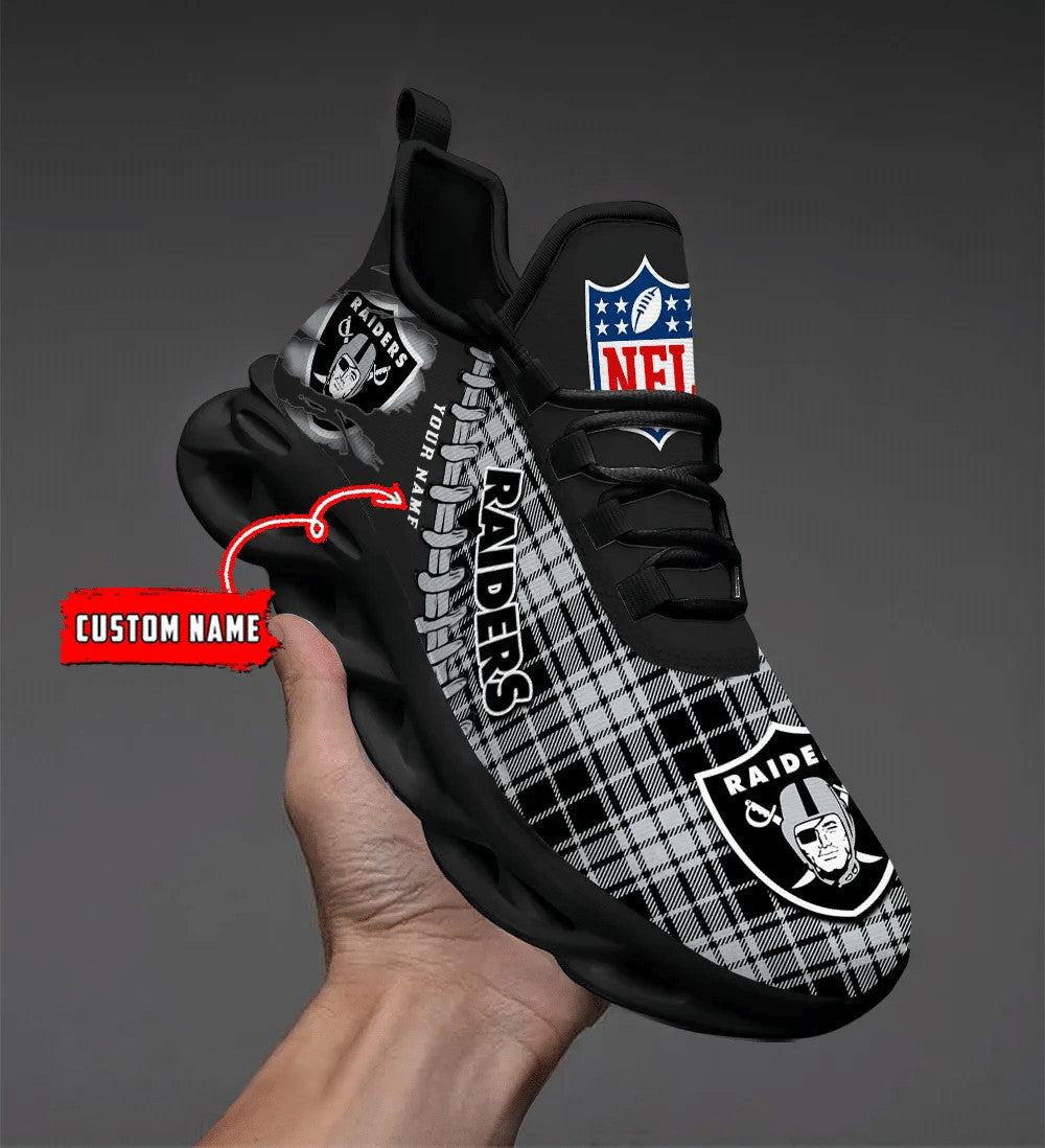 Las Vegas Raiders Personalized Yezy Running Sneakers SPD291