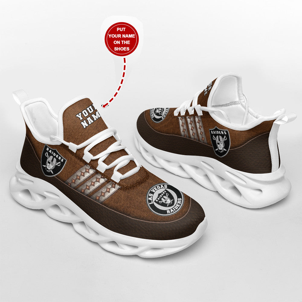 Las Vegas Raiders Personalized Yezy Running Sneakers SPD322