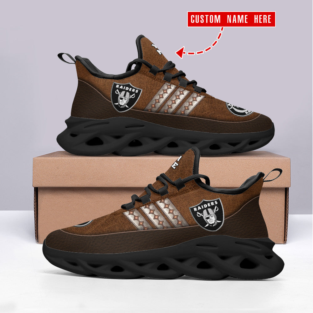 Las Vegas Raiders Personalized Yezy Running Sneakers SPD322
