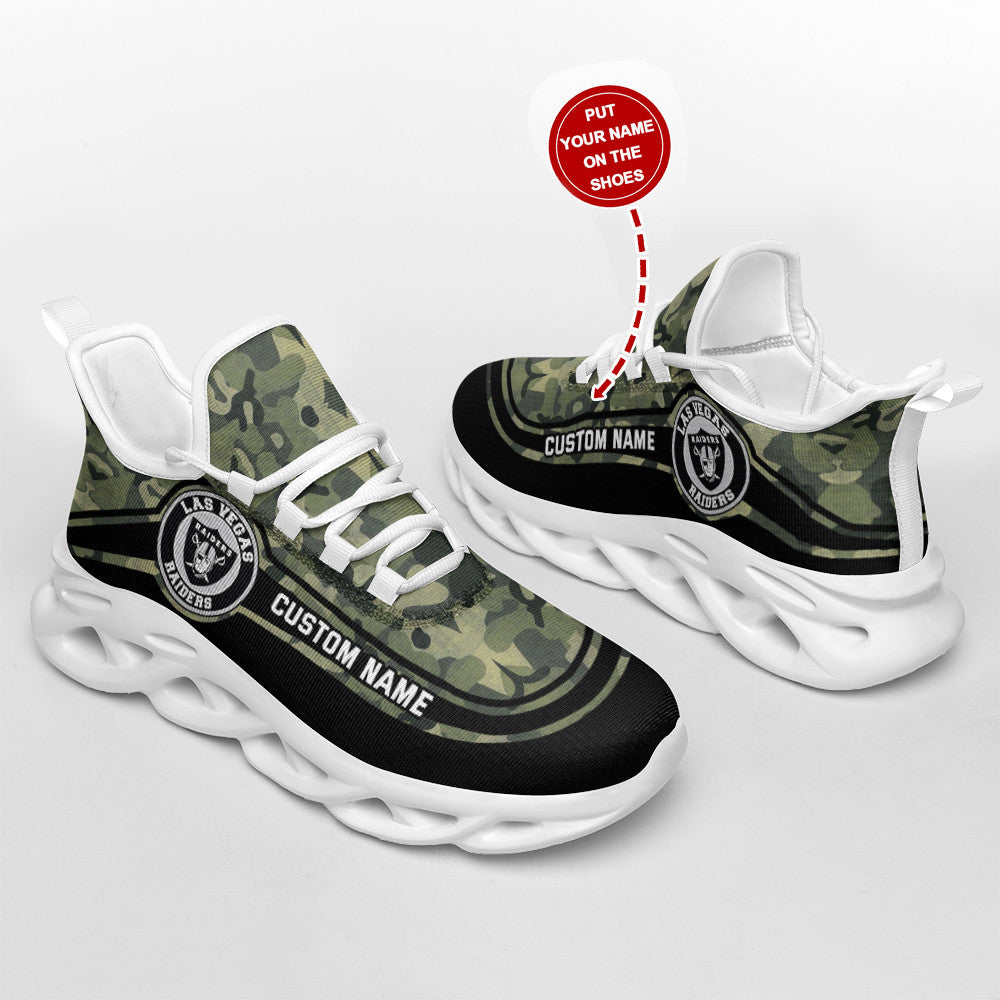 Las Vegas Raiders Personalized Yezy Running Sneakers SPD327